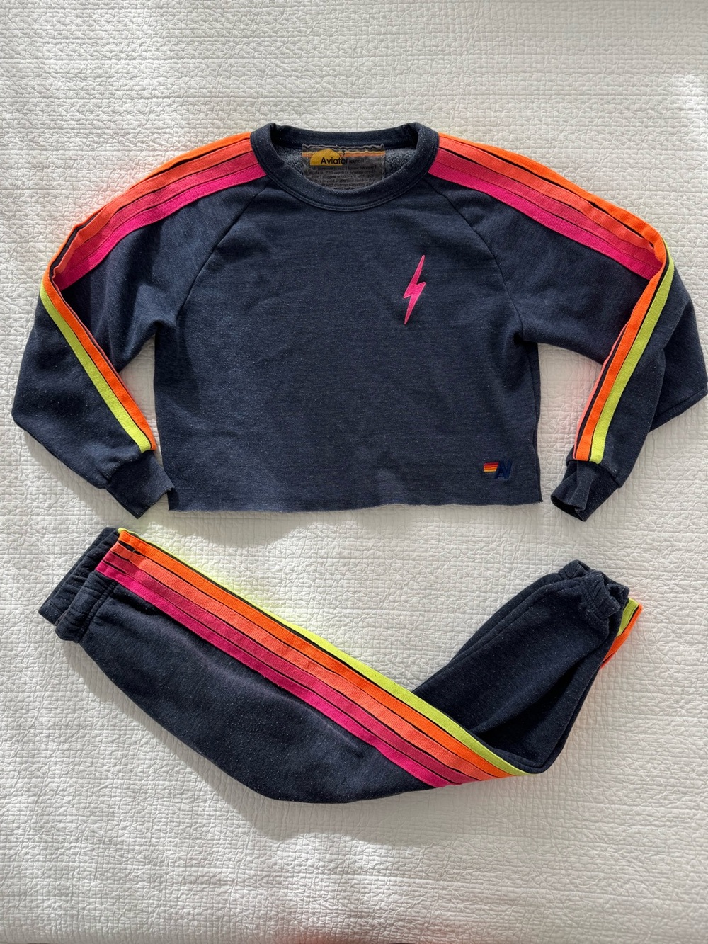 Aviator Nation Sweatshirt & Jogger Set